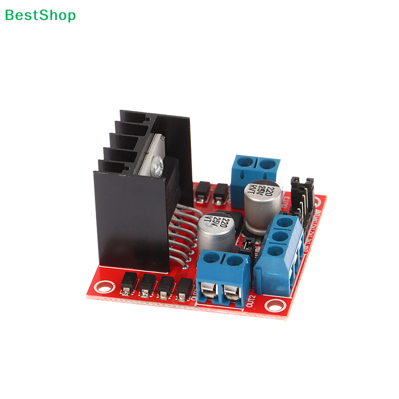 L298N Module - L298N DC-motorbesturingsmodule, L298N stappenmotor, slimme robotauto,