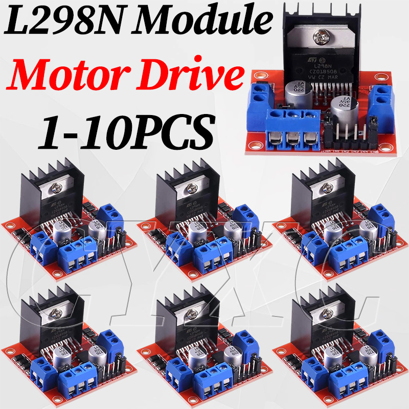 L298N Module - 1-10PCS L298N Stappenmotor Driver Controller Board