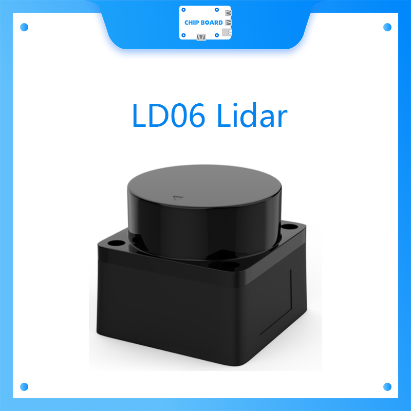 Ros Robot - LD06 Lidar draagbare 360 graden DTOF-lasersensorscannerkit