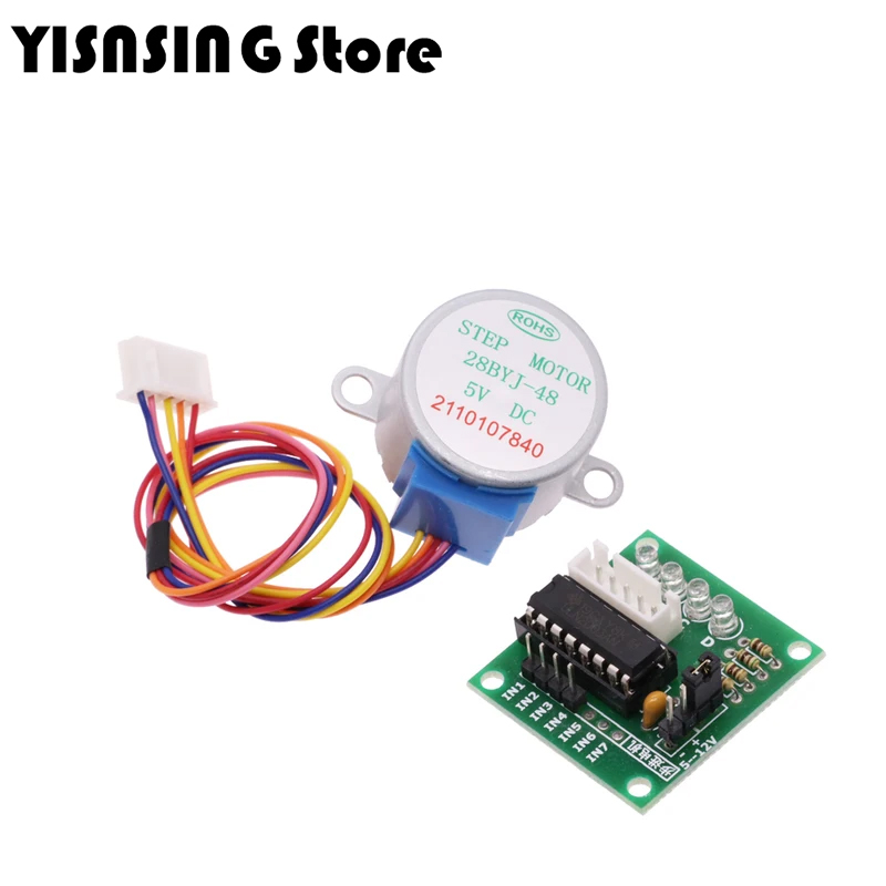 5V 4-Fase 28BYJ-48 DC Gear Sta - 28Byj-48 recensie en prijs