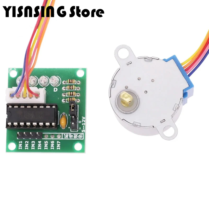 5V 4-Fase 28BYJ-48 DC Gear Sta - 28Byj-48 recensie en prijs