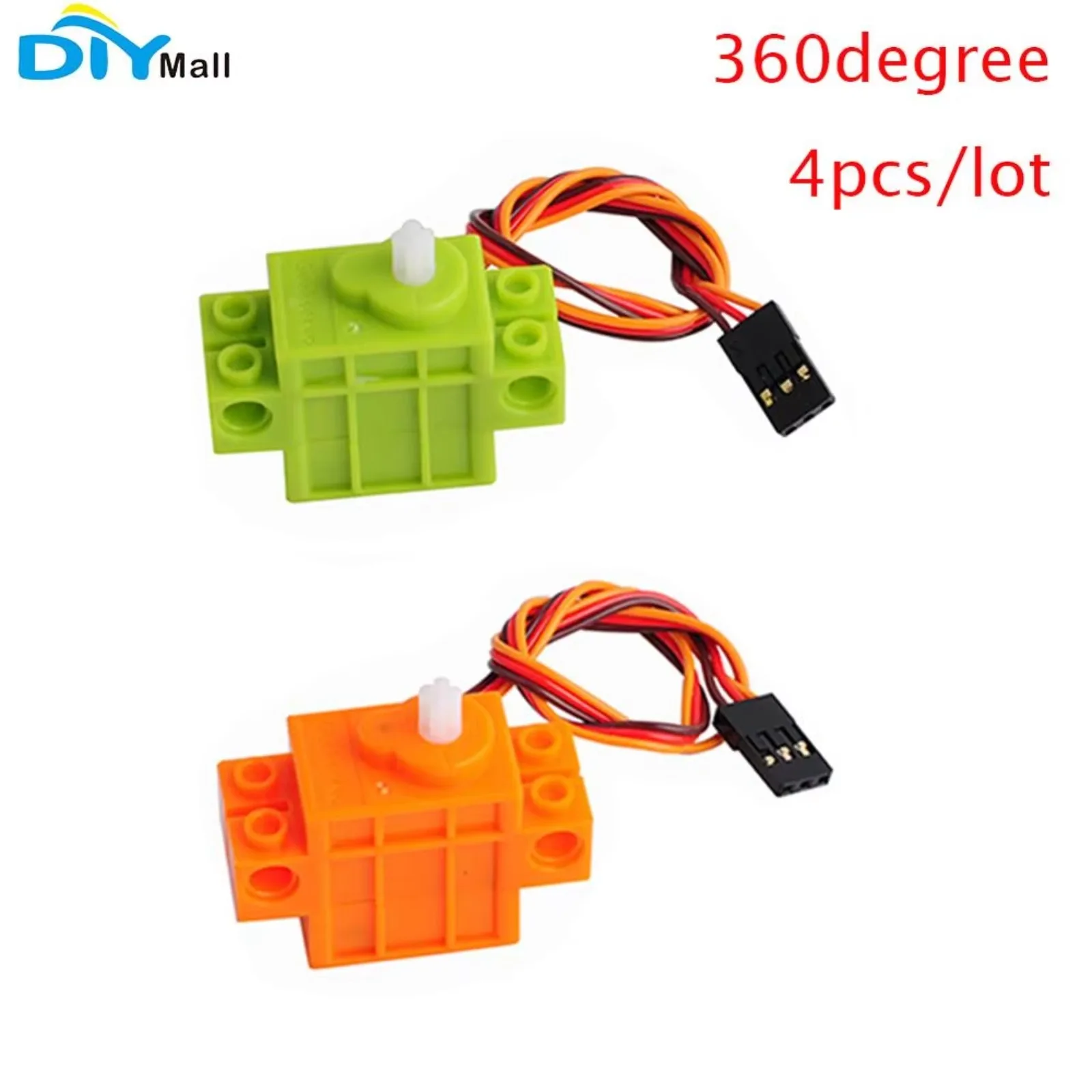 4 stuks Geekservo 360 graden c - Microbit Robot recensie en prijs