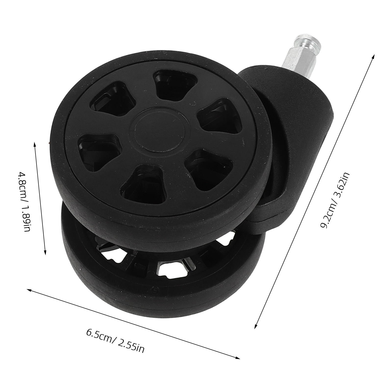 2 stuks universele bagagewiele - Caster Wheel recensie en prijs