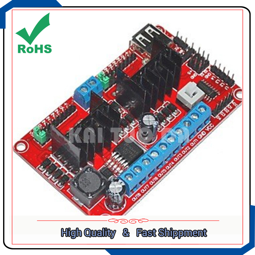 L298N V3/vier 4 DC stappenmoto - L298N Module recensie en prijs