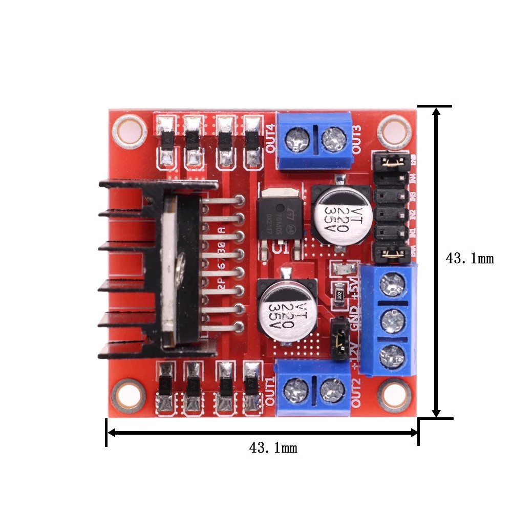 1 ~ 100 Stuks L298N DC Stappen - L298N Module recensie en prijs