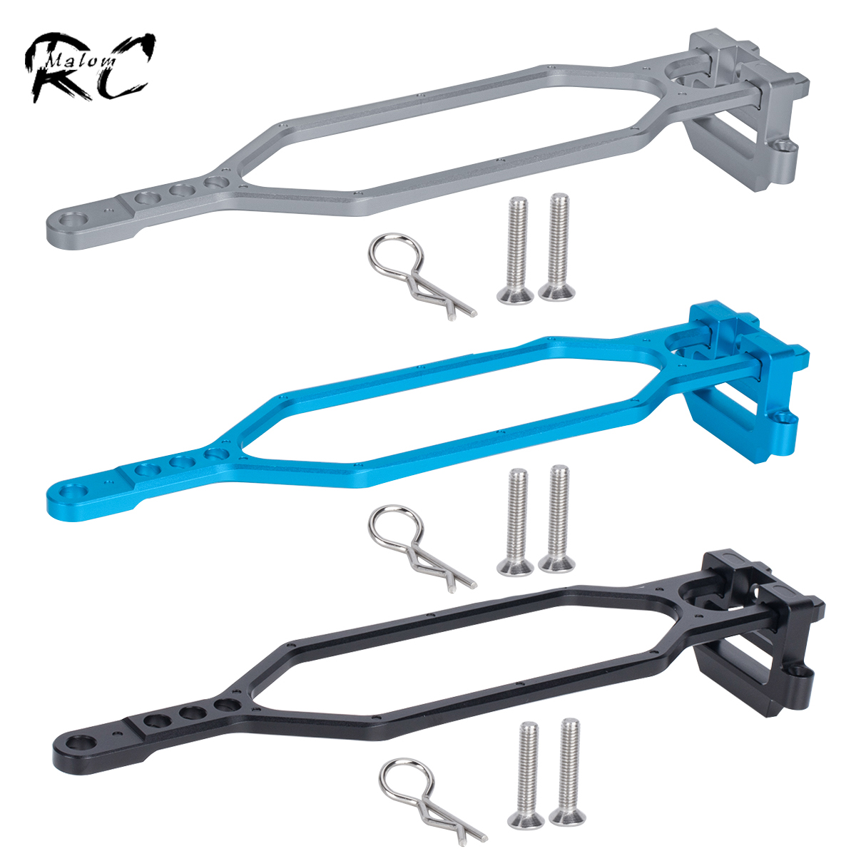 CNC Aluminium Hold Down Batter - Robot Car Kit recensie en prijs