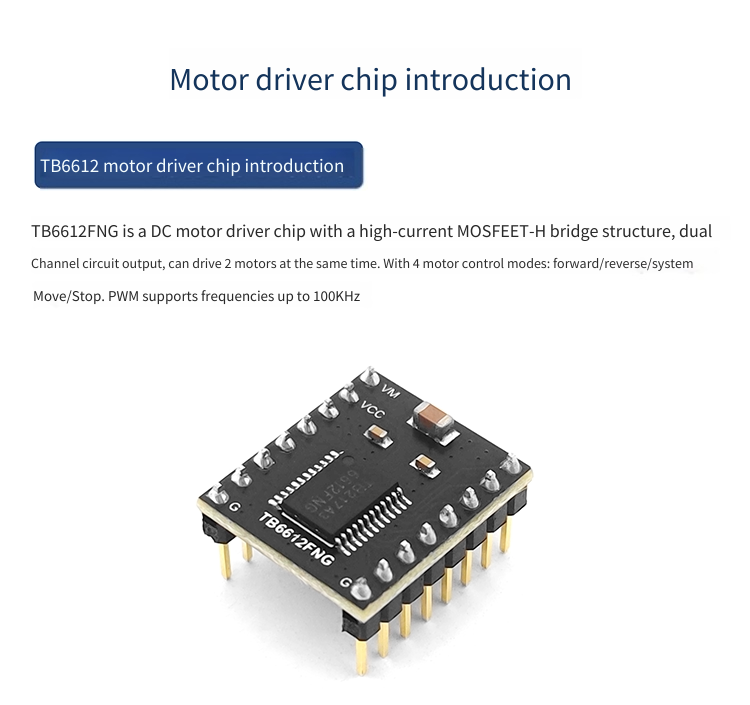 TB6612 Motor Drive Module AT82 - L298N Module recensie en prijs