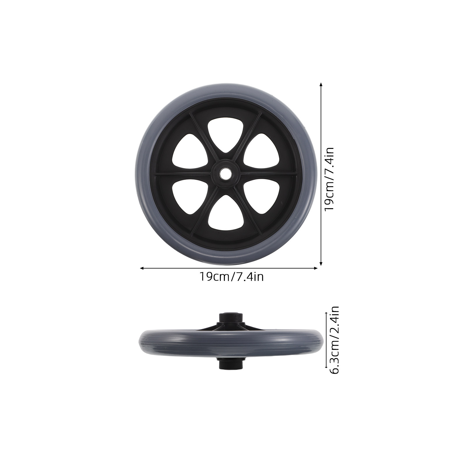 2 stuks universele voorwielen  - Caster Wheel recensie en prijs