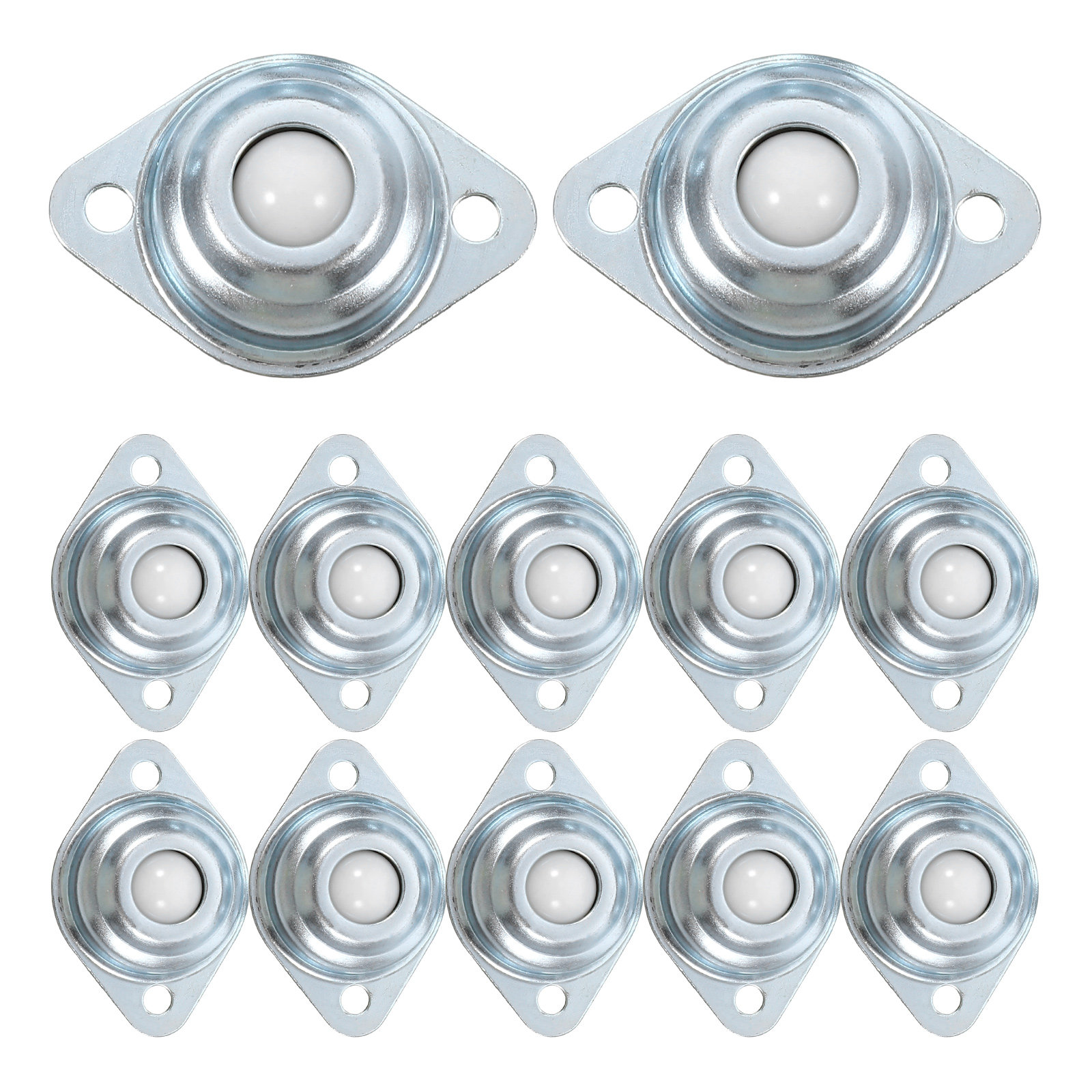12 stuks nylon zwenkwielen met - Caster Wheel recensie en prijs