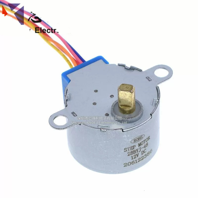 5V 12V stappenmotor, 4-fase, 5 - 28Byj-48 recensie en prijs