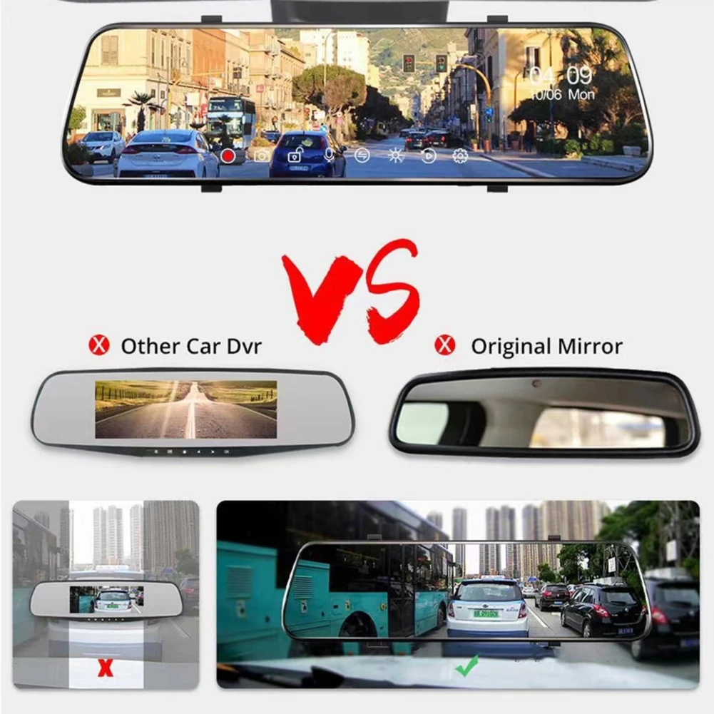 3-kanaals Dashcam Autospiegel  - Infrared Obstacle Sensor recensie en prijs
